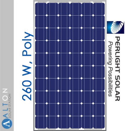 Солнечная батарея Perlight Solar 260 Вт, Poly 