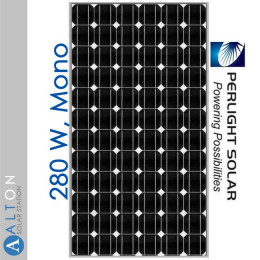 Солнечная батарея Perlight Solar 280 Вт, Mono